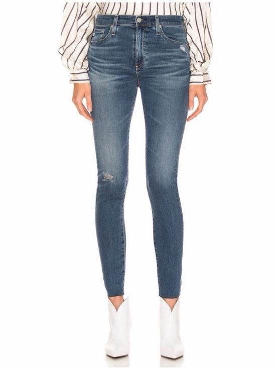 Ag Adriano Goldschmied Denim - AG Adriano Goldschmied Farrah Skinny Ankle AG-Ed 14 Years BDT